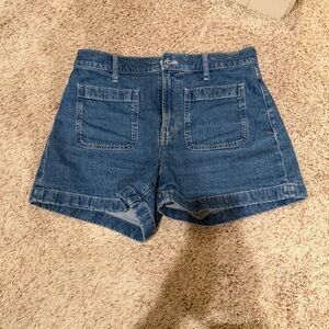 Madewell women’s high rise sailor short